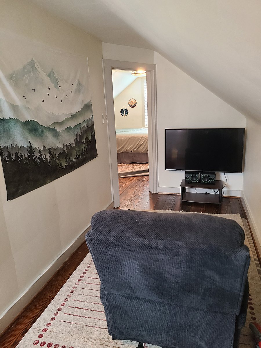 Personal TV nook.