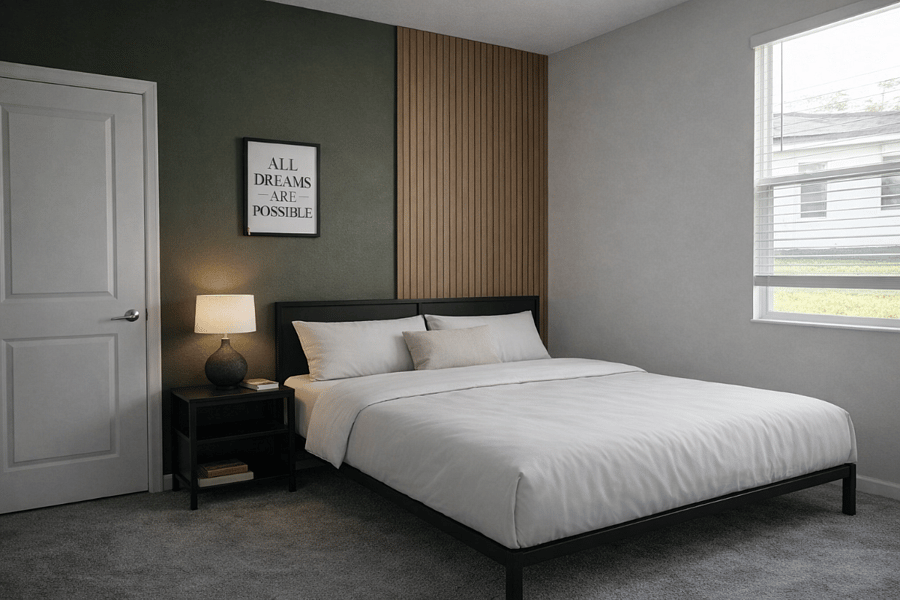 2nd Bedroom - King SIze Bed