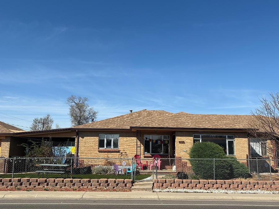 our lovely home! right on 35th avenue, making it super safe, secure and also right along a major Denver bike path!