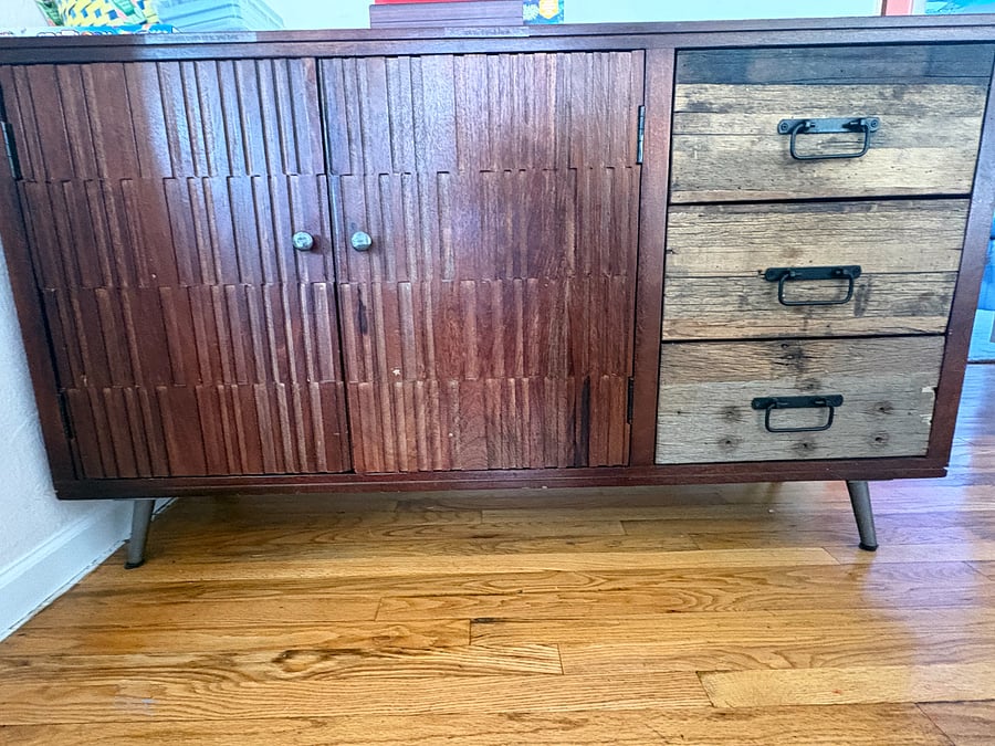 one of many large, beautiful, wooden pieces of furniture for your use from Rare Finds.