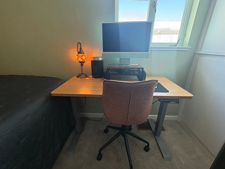 1 of 2 Standing Desks in our home!
