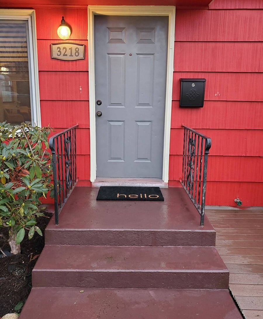 Front entrance