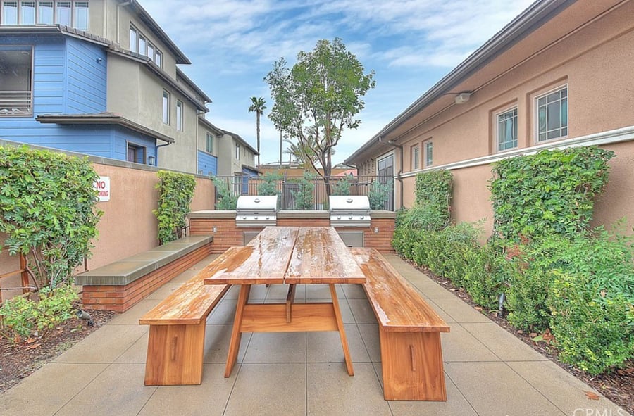 Common area BBQ facility