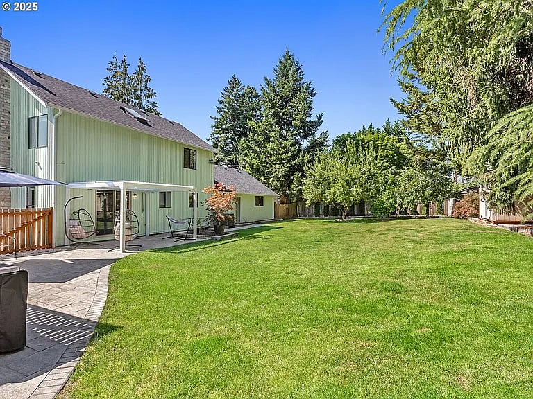 Fully fenced backyard, your own 10x12 shed and plenty of room for critters, kids, and back yard BBQ
