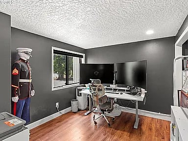Downstairs bedroom/office. Not Furnished