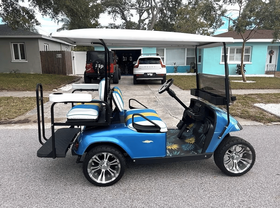 Golf cart rental available!