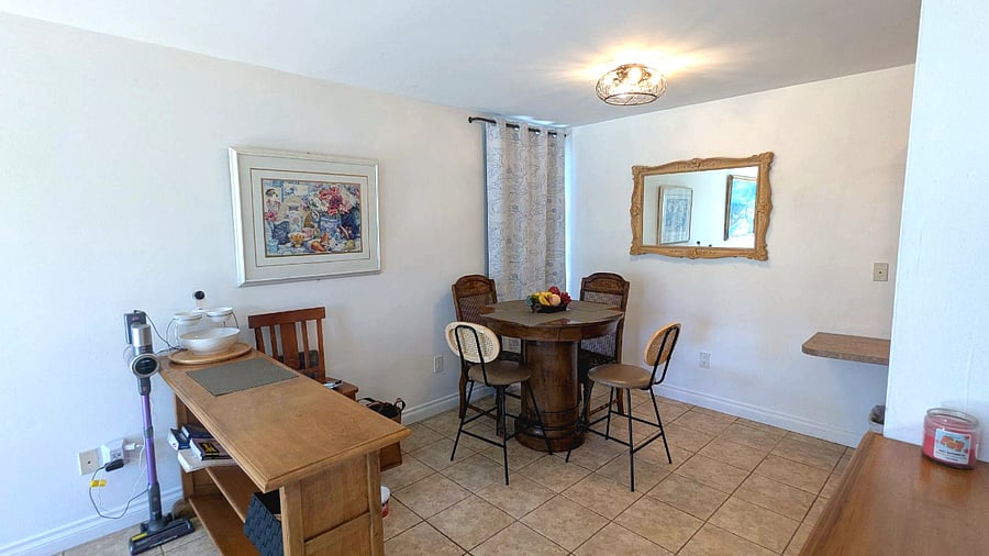 Dining area