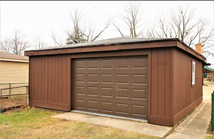 Private two-car garage + private fenced backyard.