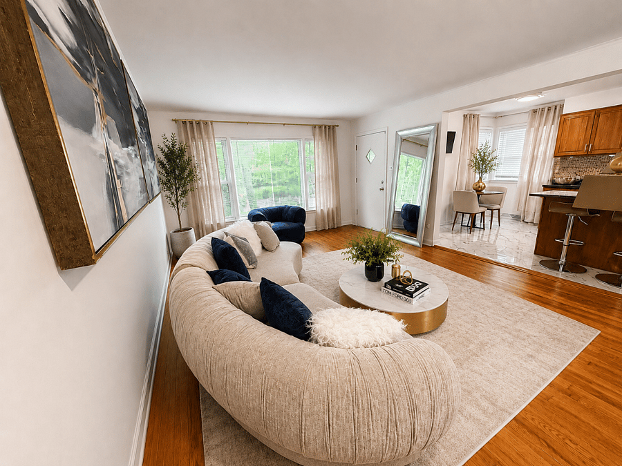 Spacious common area for relaxing together