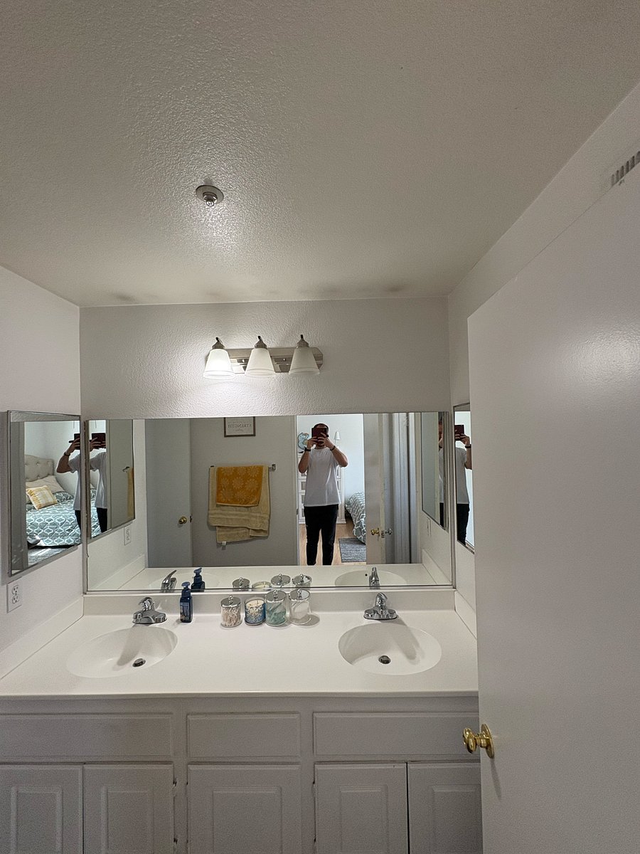 bathroom from bedrooms POV