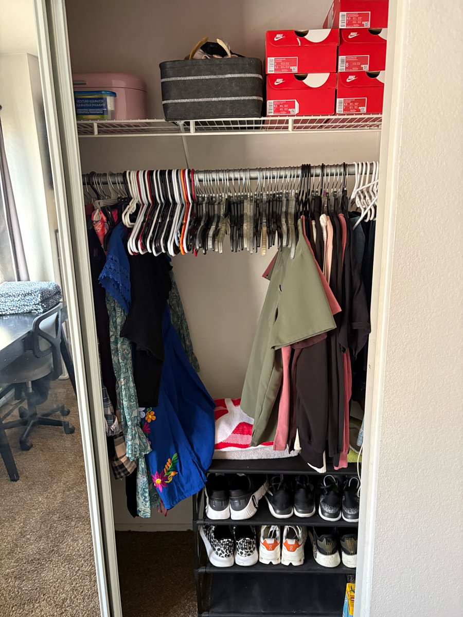 Lots of closet space