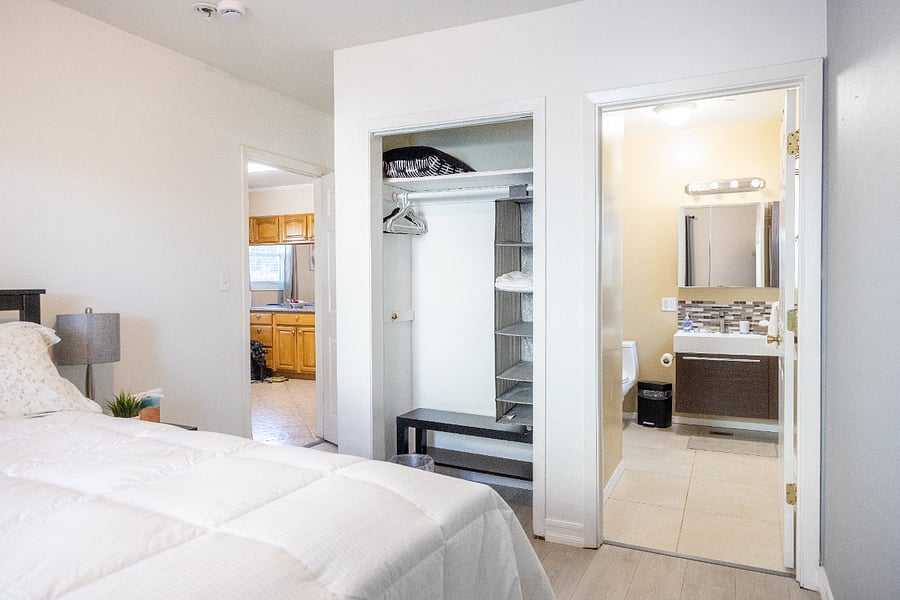 Bedroom 3 with its own bathroom.