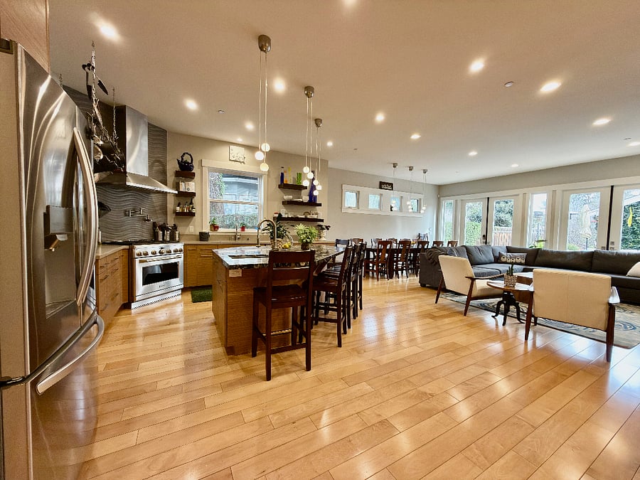 light filled and spacious 