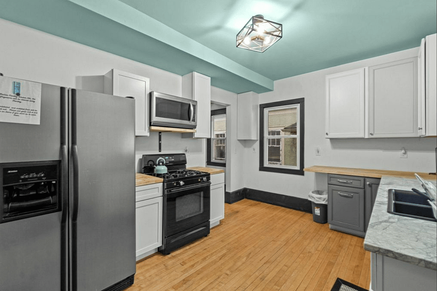 Shared kitchen on first floor
