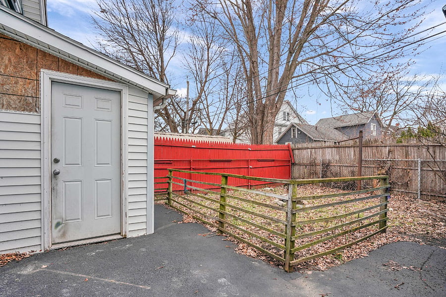 Gated Backyard 
