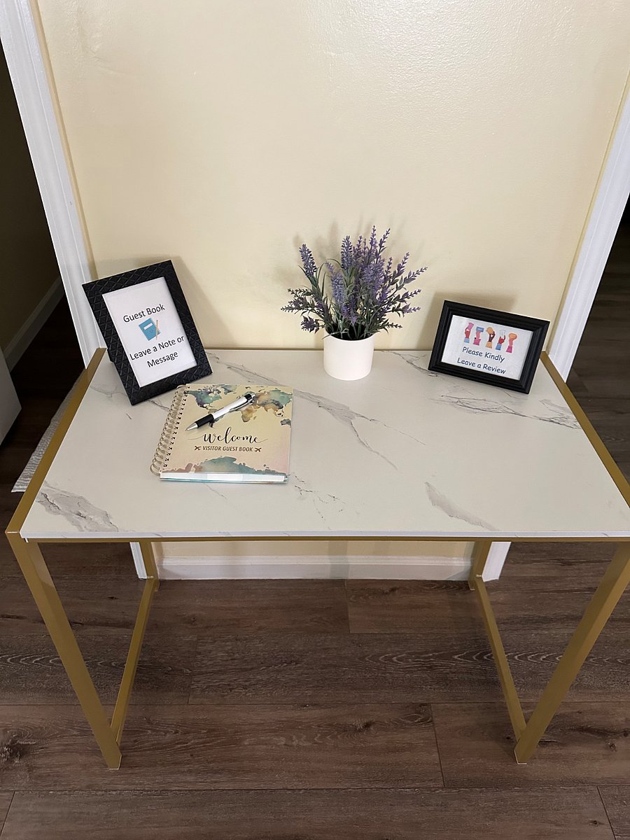 Use the dedicated work desk for emails, journaling, or planning your Charlotte adventures.
