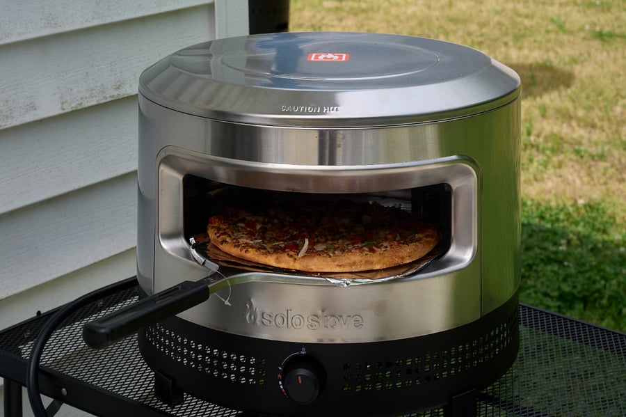 Pizza night gets an upgrade with your own outdoor easy-to-use pizza oven