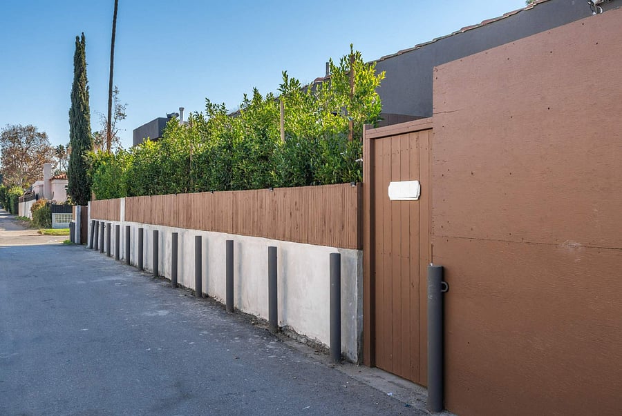 Private, gated entrance for added security.