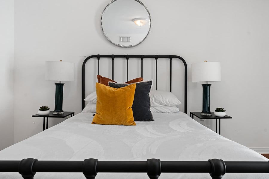 Sleep soundly, stretch out, and enjoy quiet moments in this inviting space.