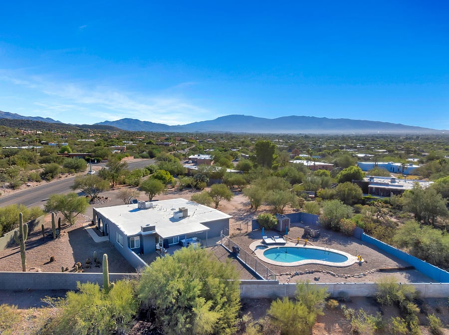 Unwind in the hot tub under the stars. The warm, bubbling water and serene setting make it the ideal spot to relax after a day of adventure.