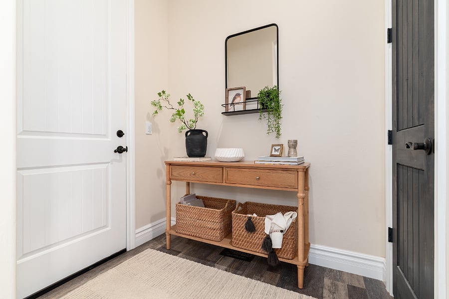entryway / with coat closet - door to attached garage