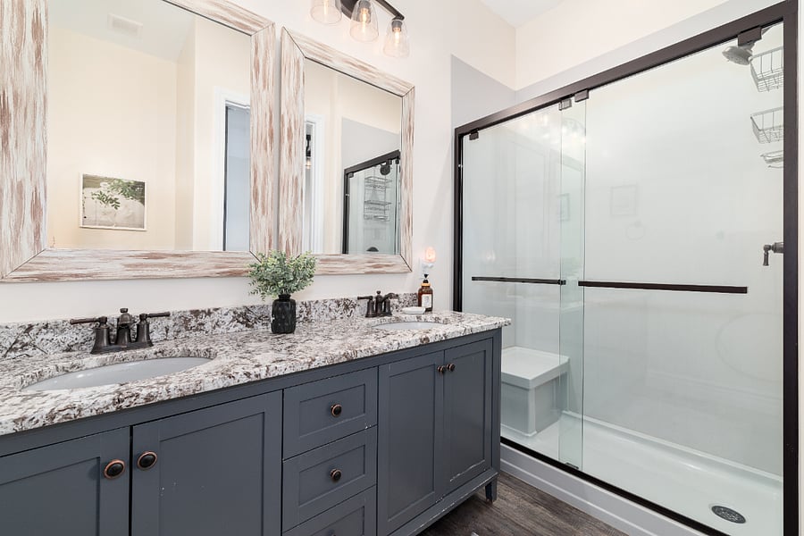 Primary bathroom 