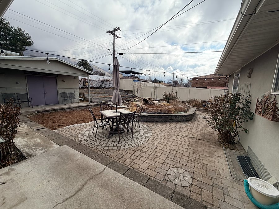 Back yard 