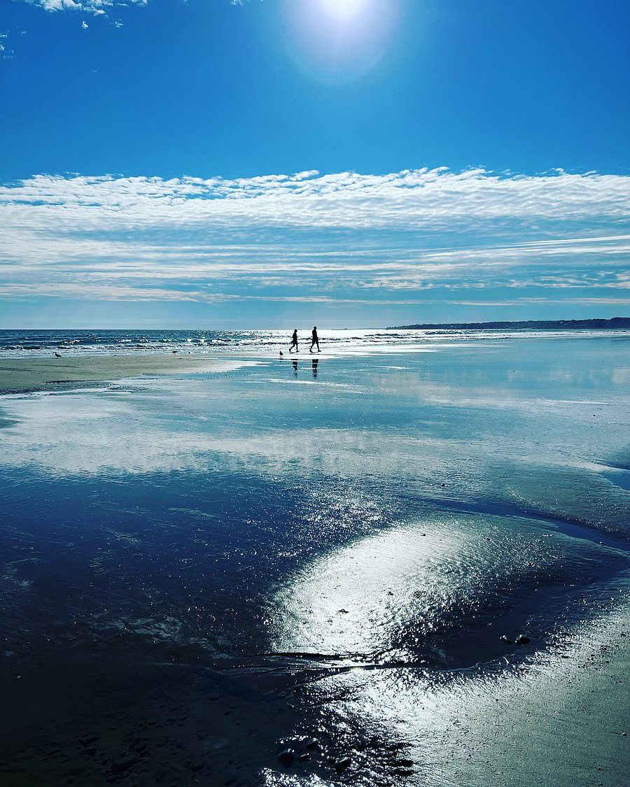 Nantasket beach.  In Hull.  15 mins from house.  Public beach
