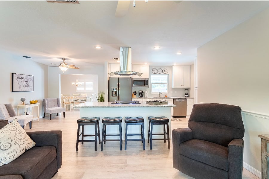 Open floor plan