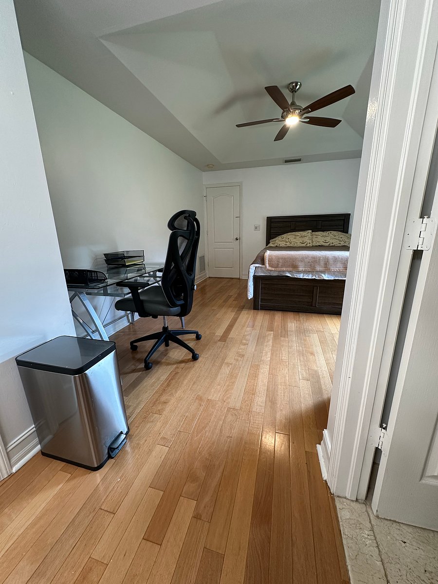Work station in master suite