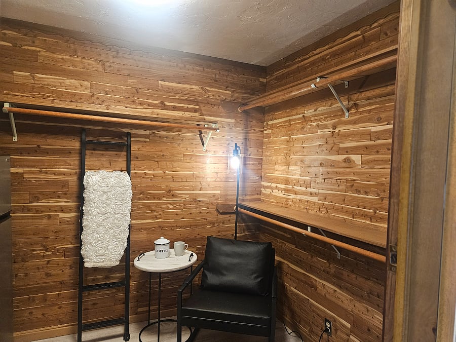 Cedar closet