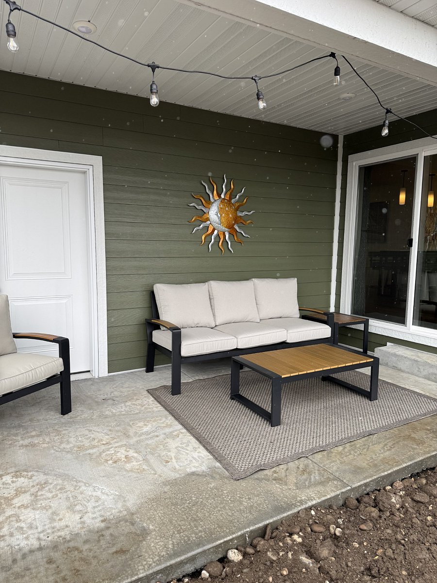 Backyard patio
