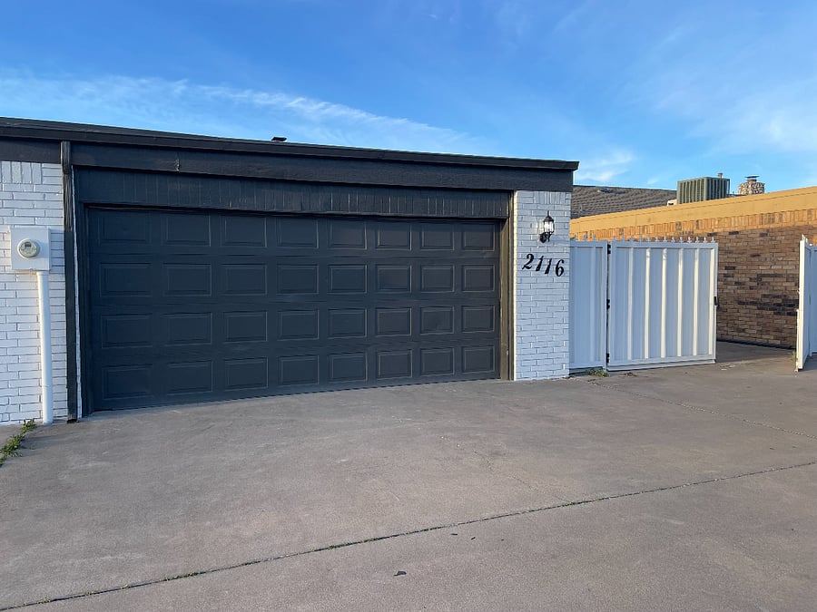 2 car garage
