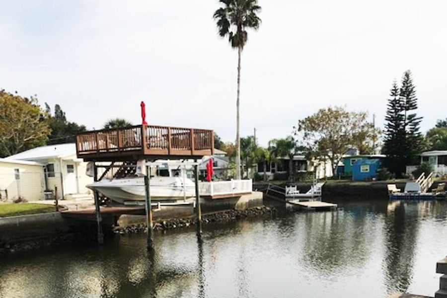 view across canal