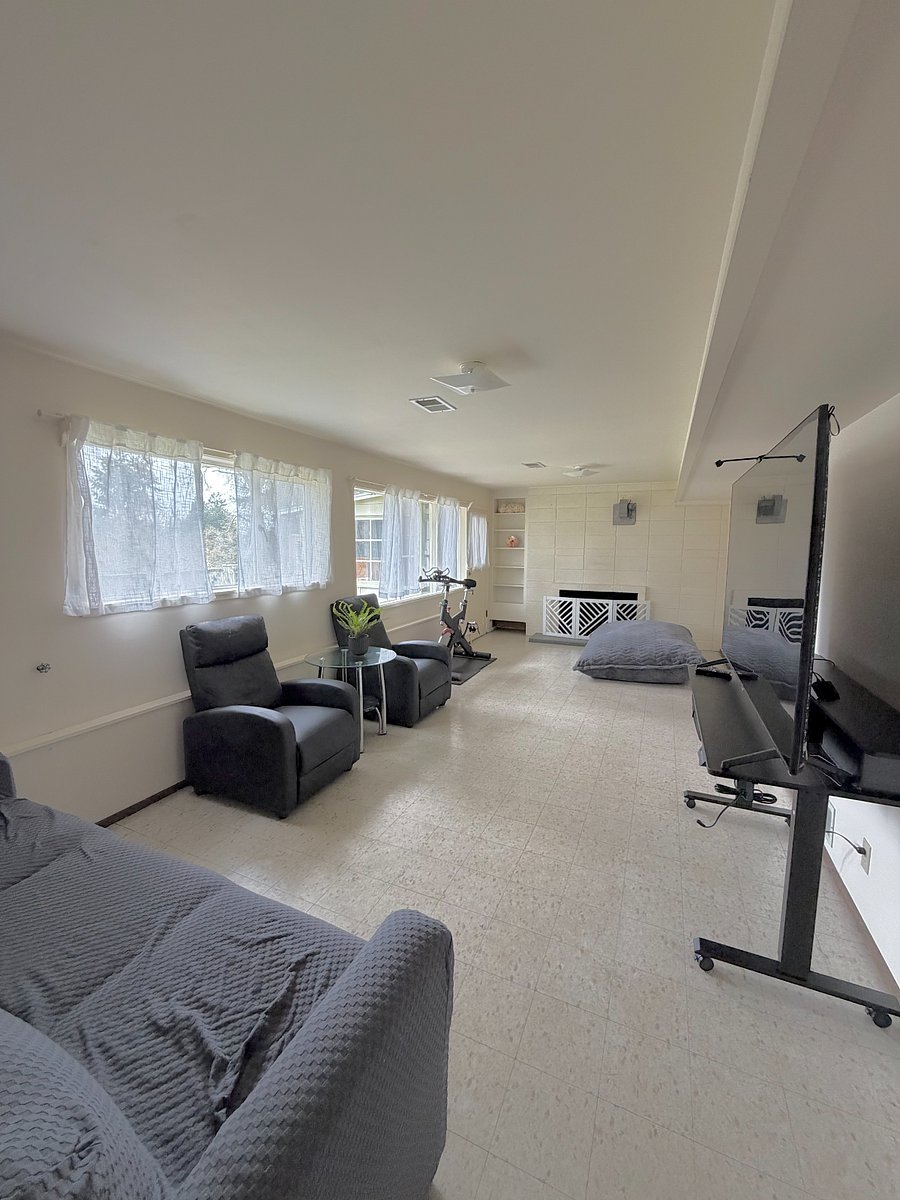 Bottom floor second living room