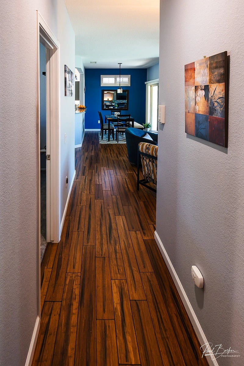 Hallway looking to Living Room