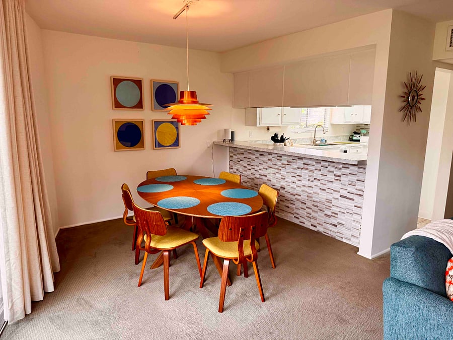 Dining Room adjacent to Kitchen