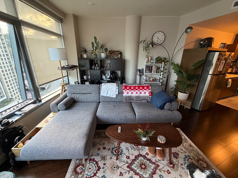 Livingroom with brand new IKEA furniture