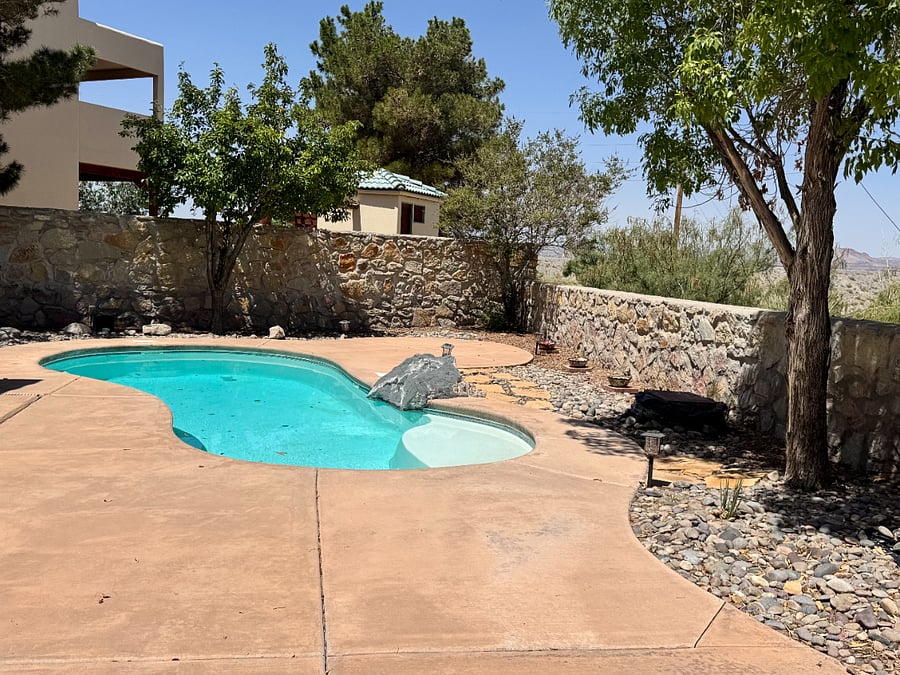 Pool & Backyard
