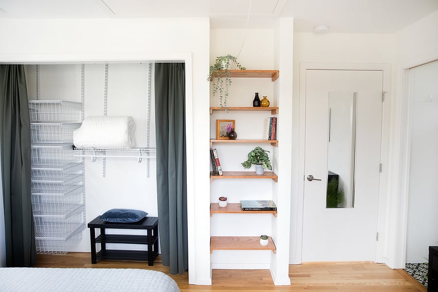 Ample storage.