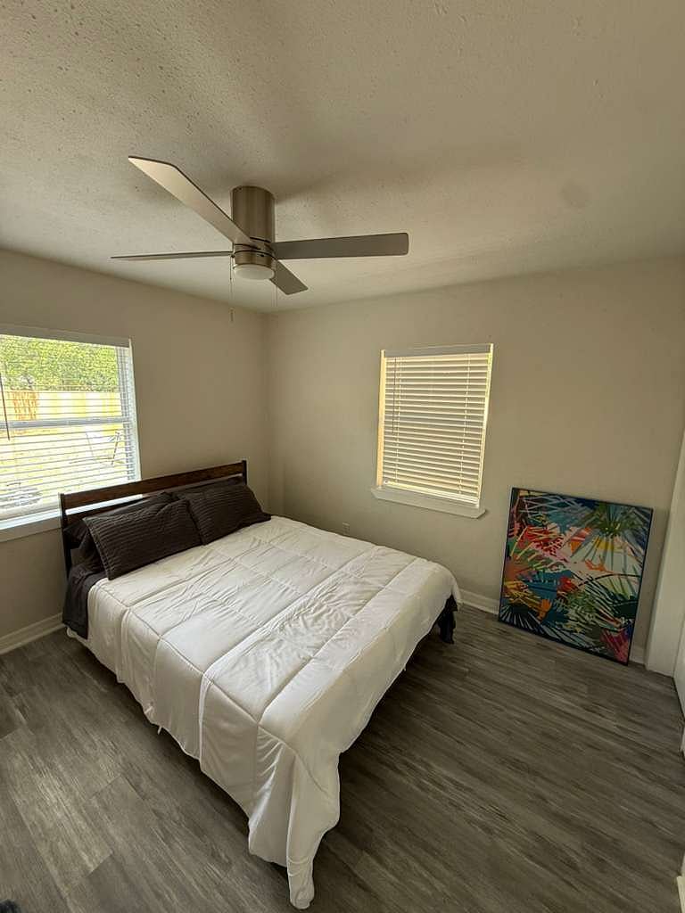 Freshly made bed waiting for you rest is non-negotiable here