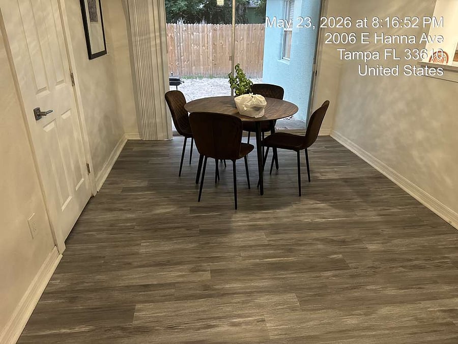 Meal prep and dine at home dining area fully set up for you.