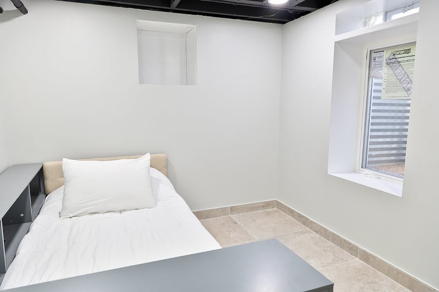 Basement Bedroom 4 - Escape Window