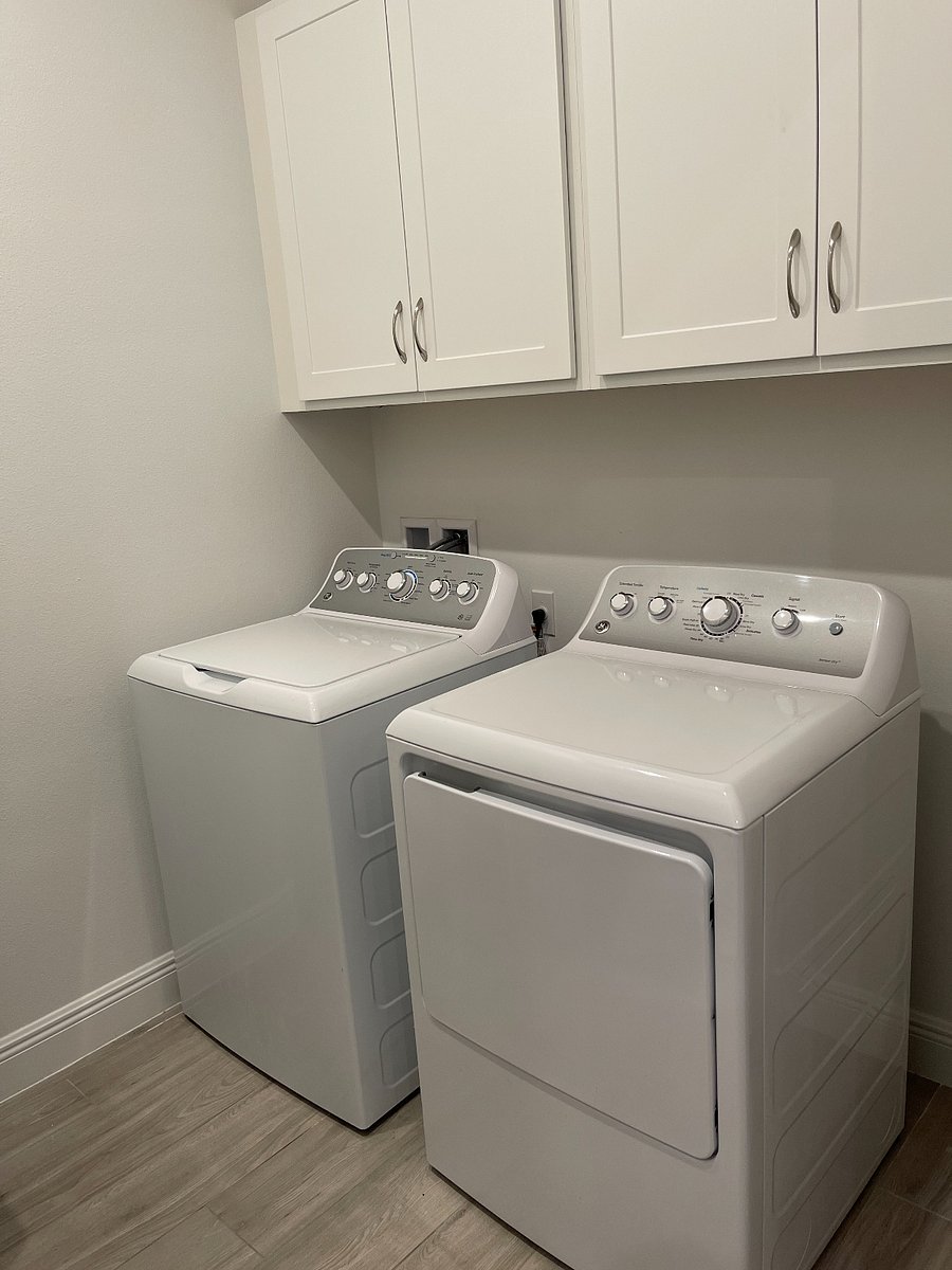 Washer and dryer