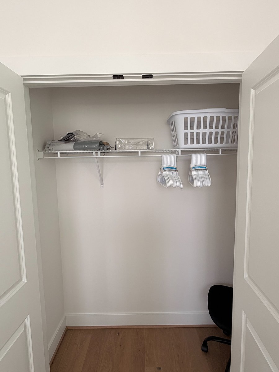 Room 2 - Available at $1,000/month
Includes NEW BLACK OUT CURTAINS, smart TV, bedside table, desk and chair, large closet, and dresser