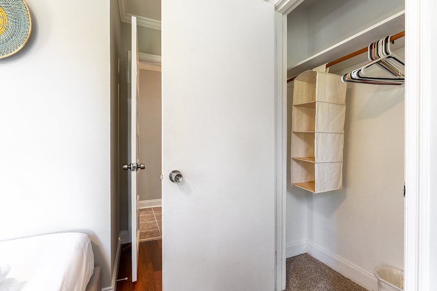 Ample closet space for each bedroom but additional hallway closets as well!