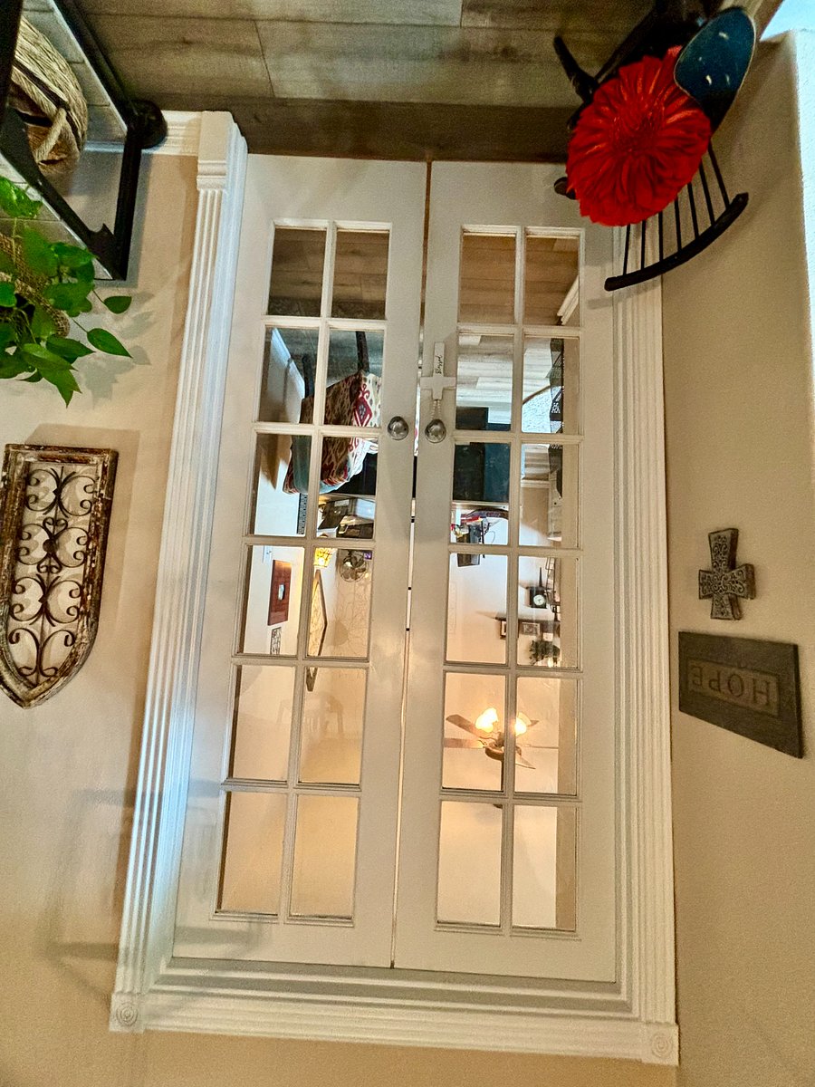 Entryway and doors into home office