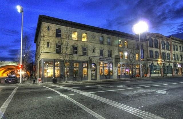 View of our building from outside