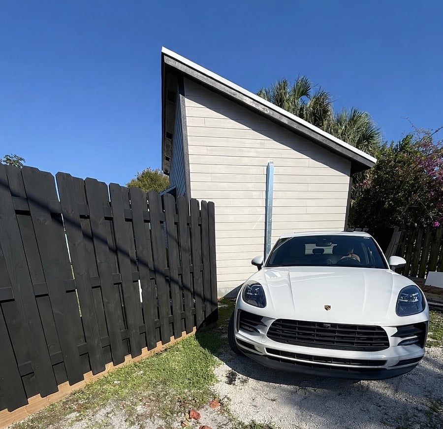 Private dedicated parking outside unit
