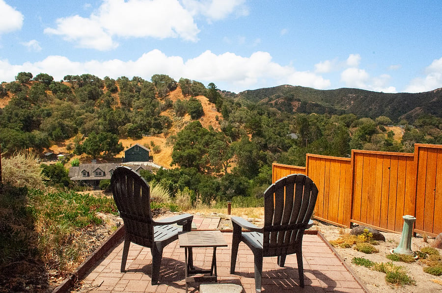 Private Patio for our tenant